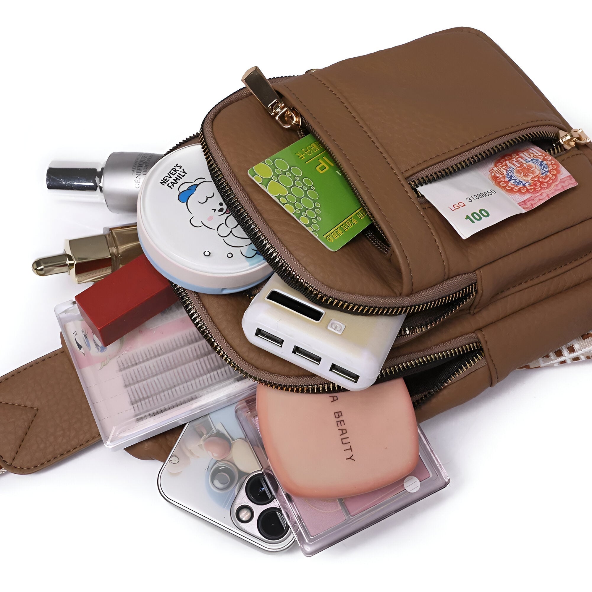 Women's Small Crossbody Bag | Zipper