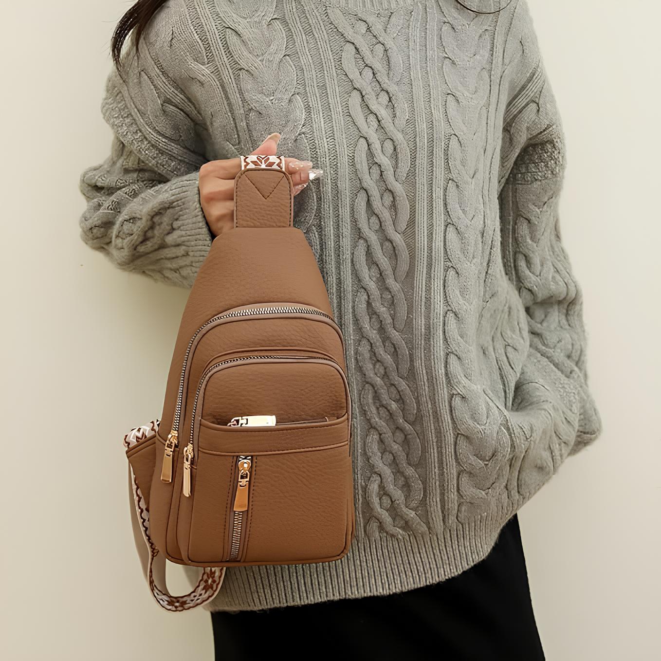 Women's Small Crossbody Bag | Zipper