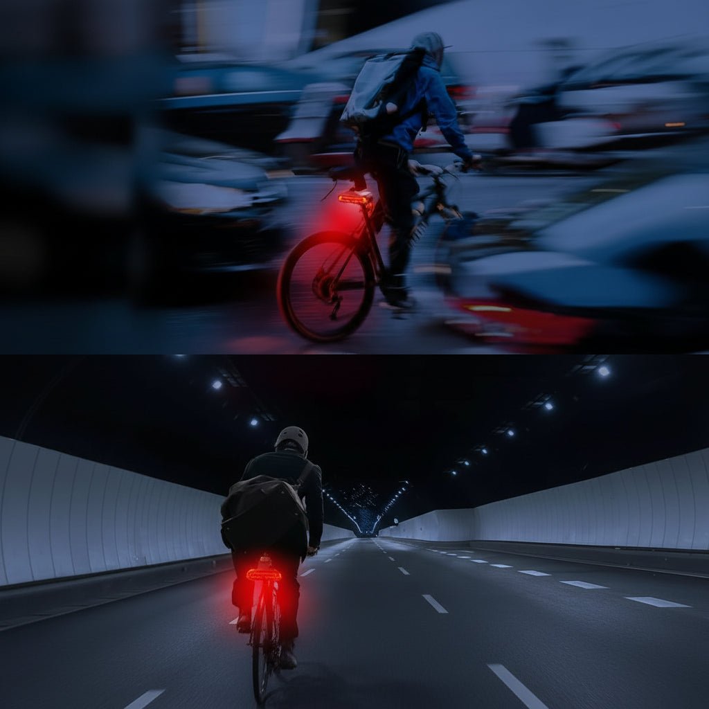 Intelligent Bicycle Tail Light with Alarm Feature