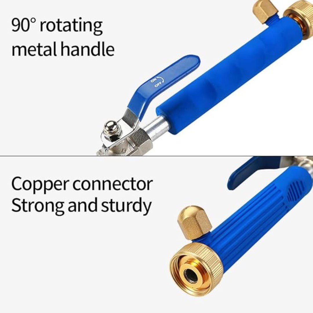 High-Pressure Hose Attachment for Garden Cleaning
