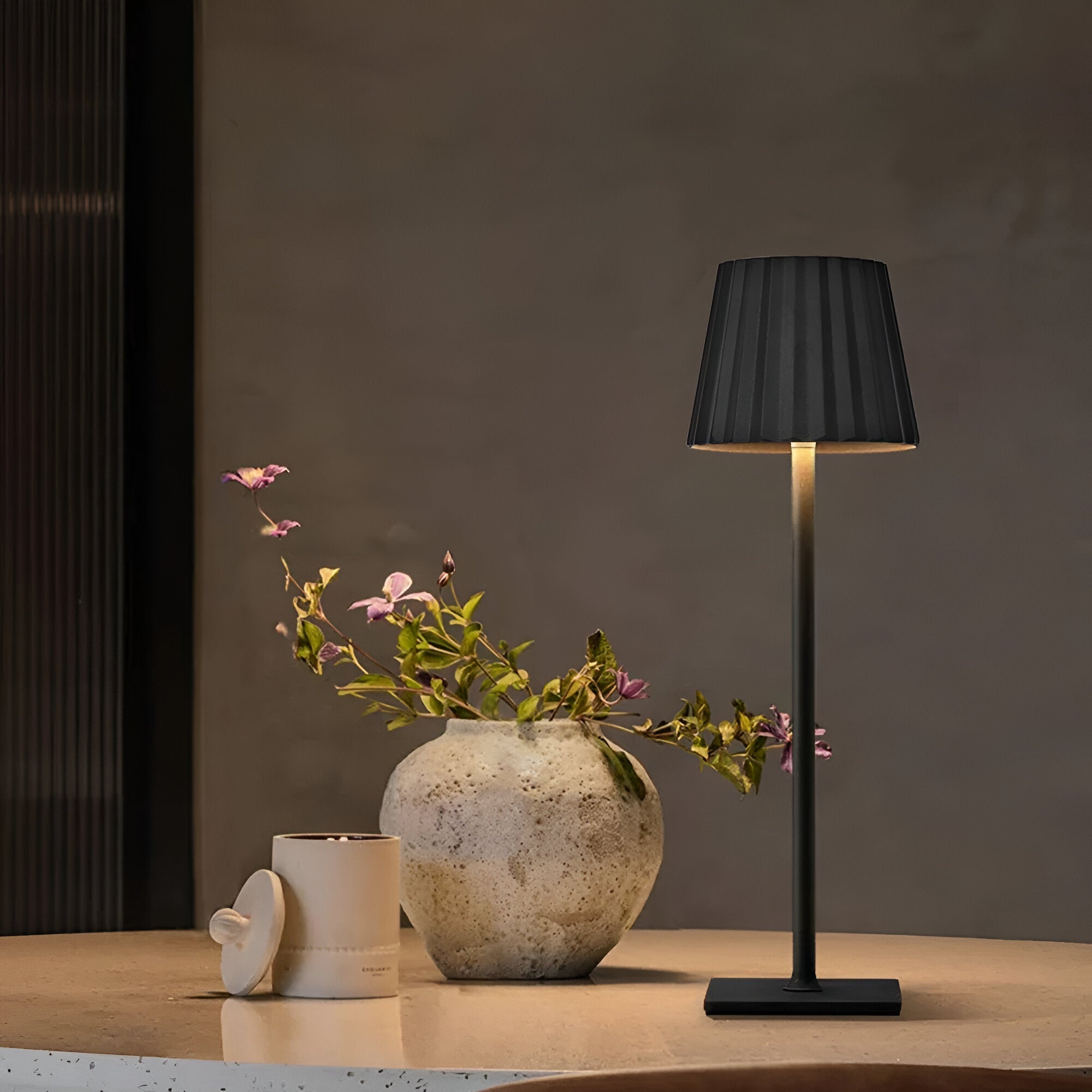 Modern Wireless Table Lamp | Battery-Powered Light for Living Room