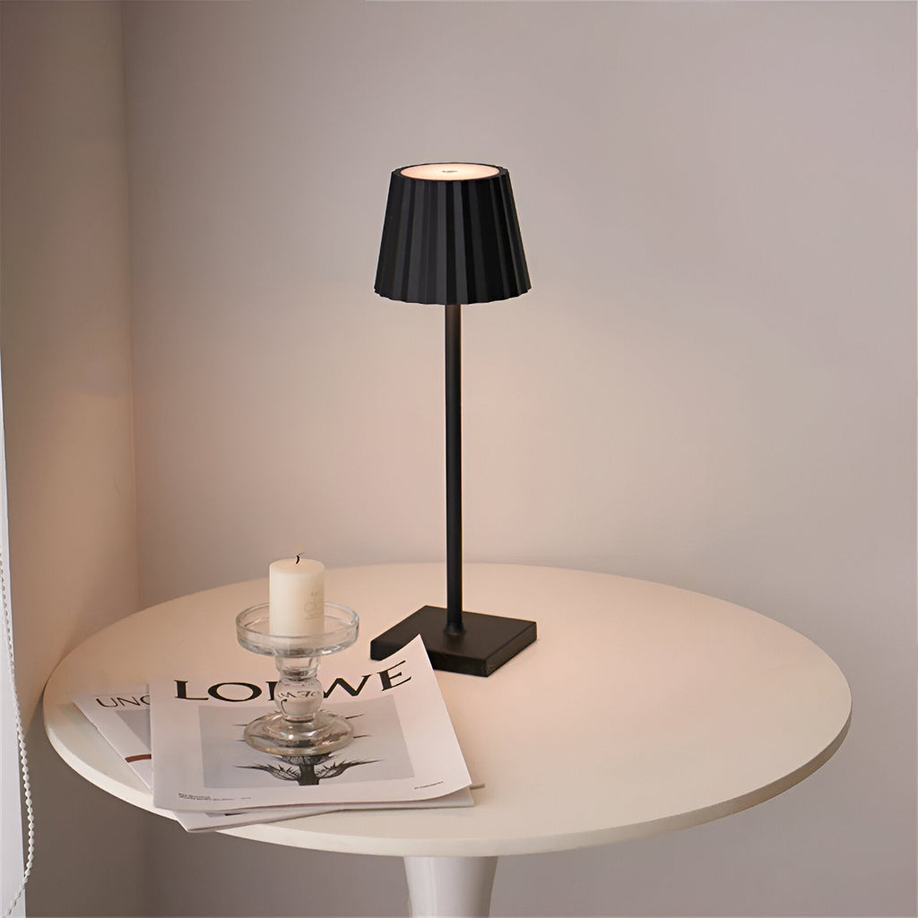 Modern Wireless Table Lamp | Battery-Powered Light for Living Room