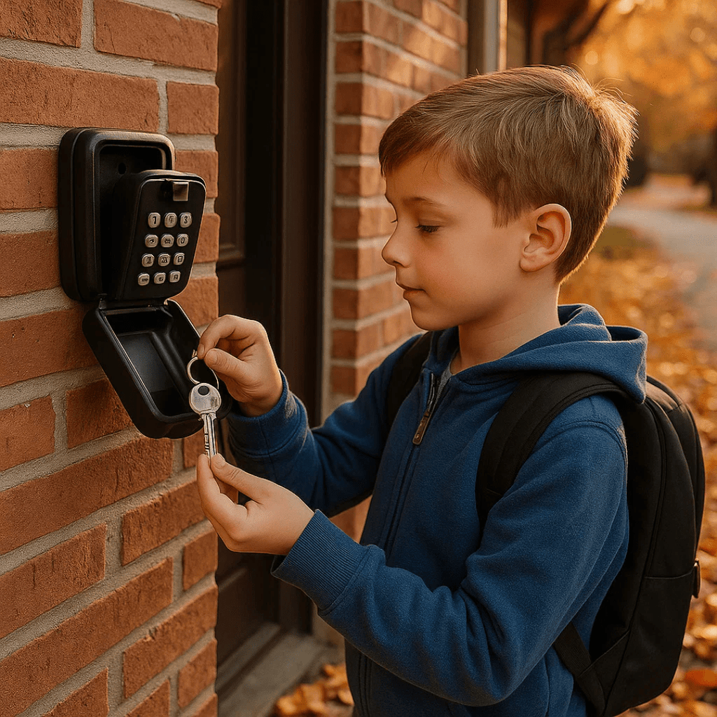 Weatherproof Outdoor Key Storage Safe for Secure Key Management