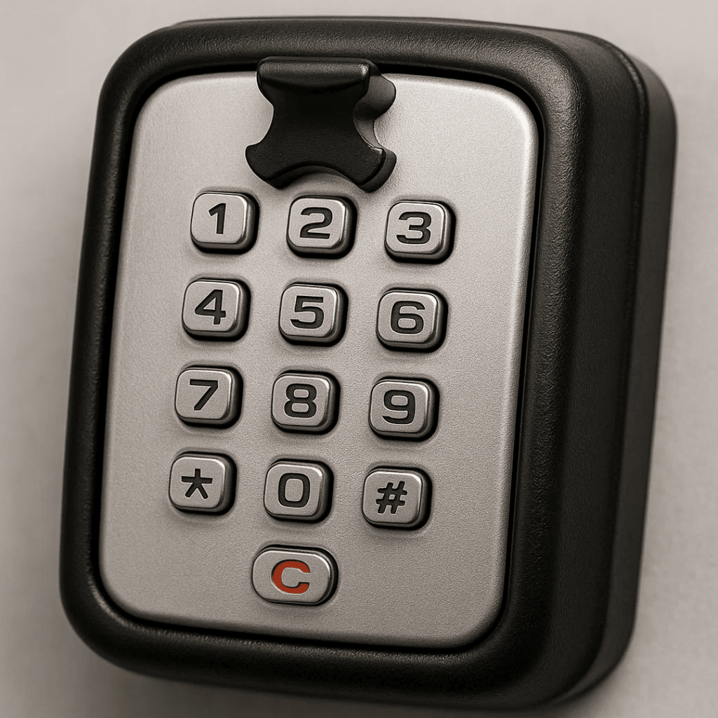Weatherproof Outdoor Key Storage Safe for Secure Key Management
