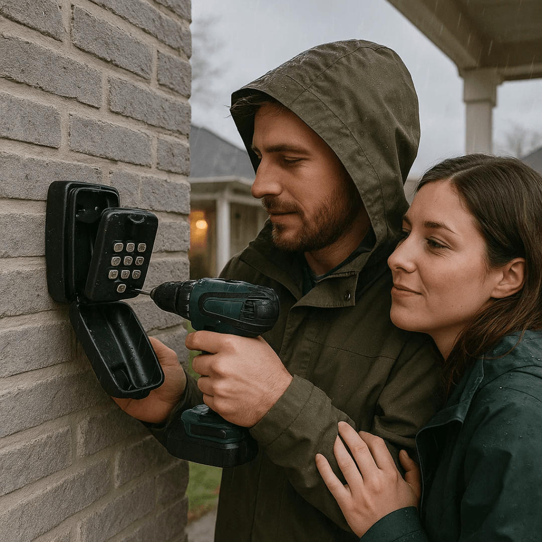 Weatherproof Outdoor Key Storage Safe for Secure Key Management