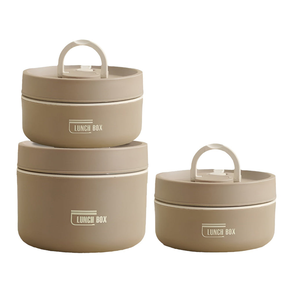 Insulated Lunch Box with Multiple Compartments & Leak-Proof Design | Includes Carry Bag