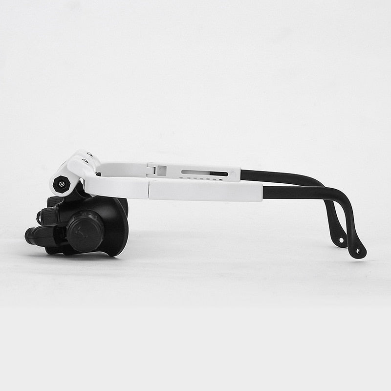 Illuminated Magnifying Glasses with 8x, 15x, and 23x Magnification