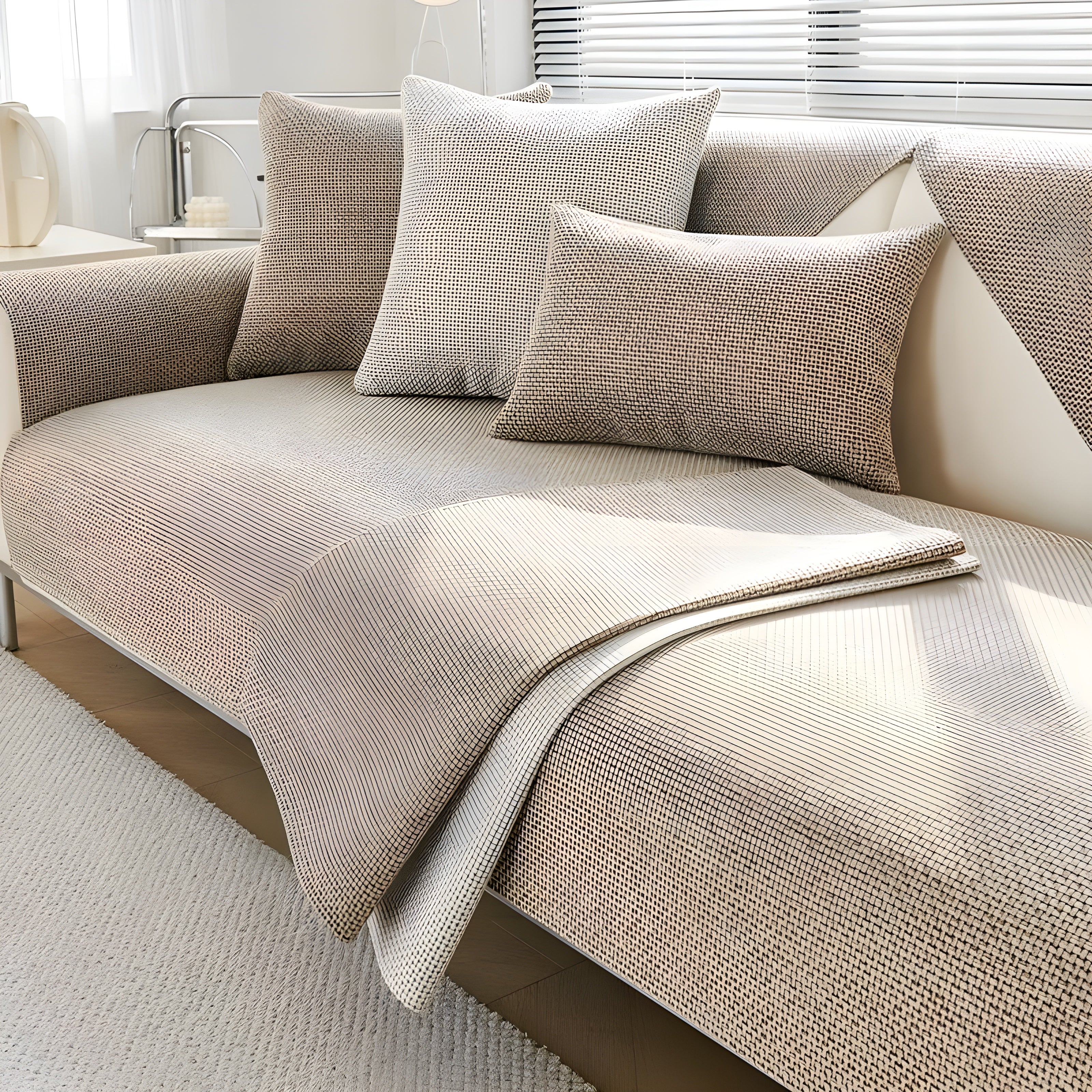 Non-Slip Sofa Cover – High-Quality Cushion Cover for All-Season Use