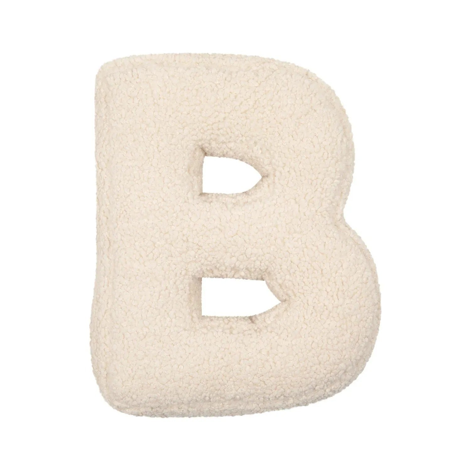 Personalized Soft Plush Letter Pillow - Cozy Decorative Accent for Sofa or Children's Room