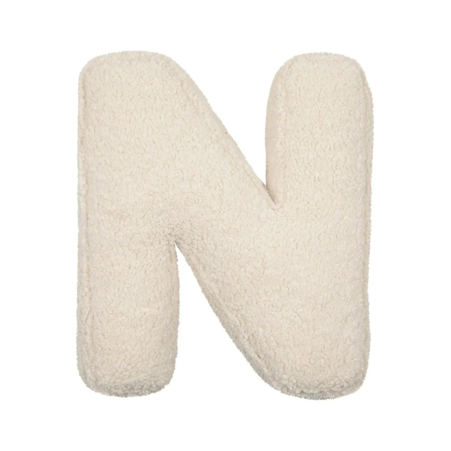 Personalized Soft Plush Letter Pillow - Cozy Decorative Accent for Sofa or Children's Room