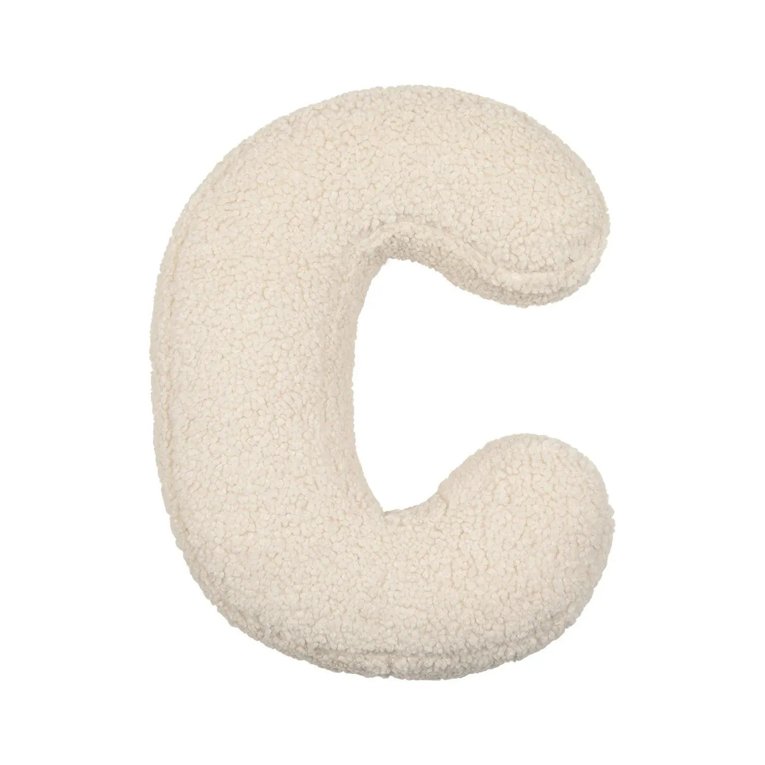 Personalized Soft Plush Letter Pillow - Cozy Decorative Accent for Sofa or Children's Room