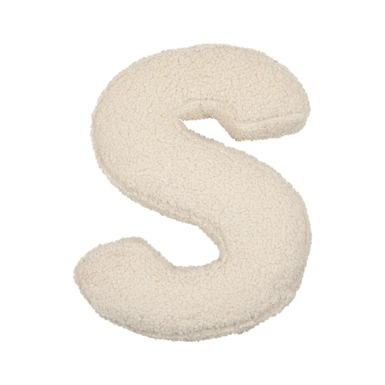Personalized Soft Plush Letter Pillow - Cozy Decorative Accent for Sofa or Children's Room