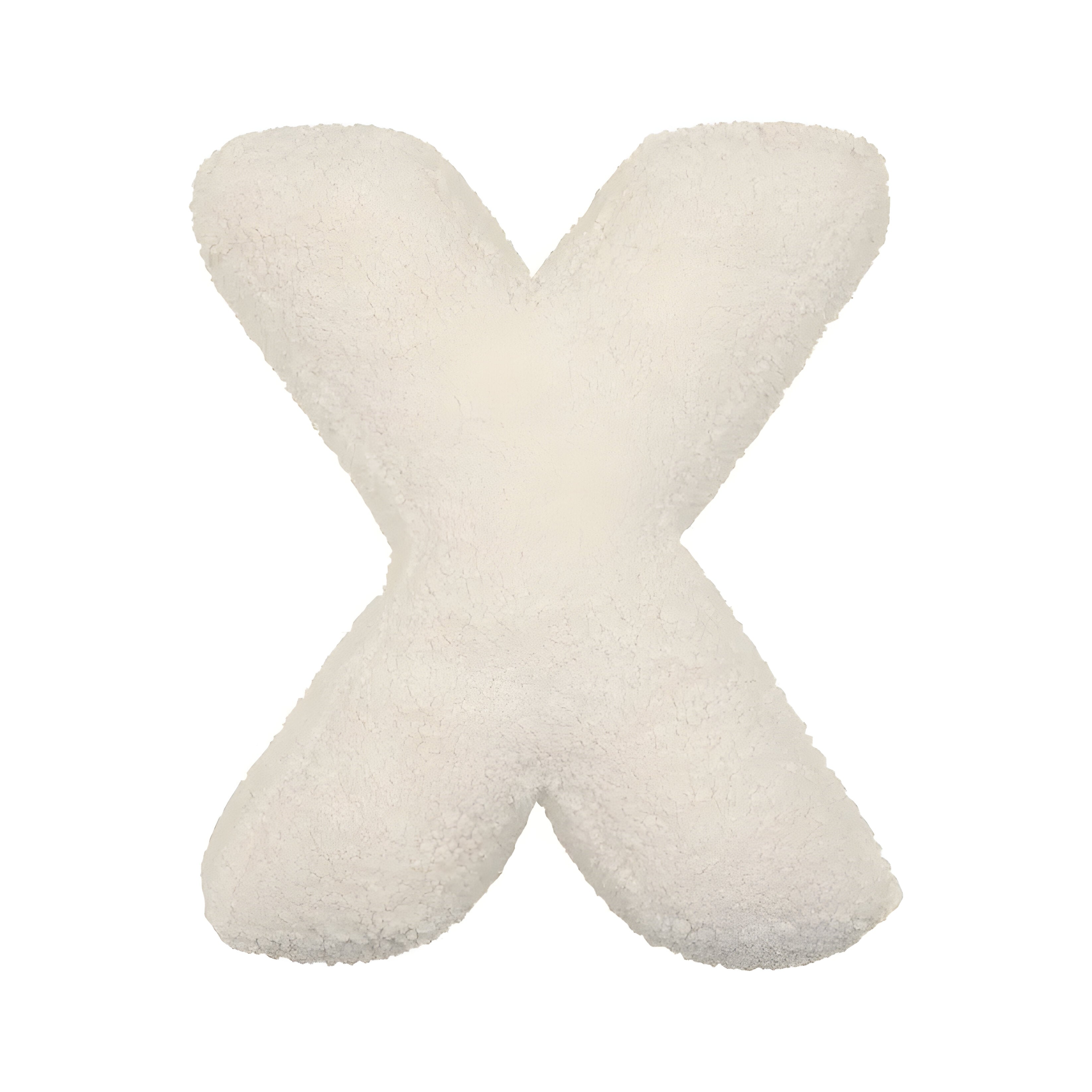 Personalized Soft Plush Letter Pillow - Cozy Decorative Accent for Sofa or Children's Room