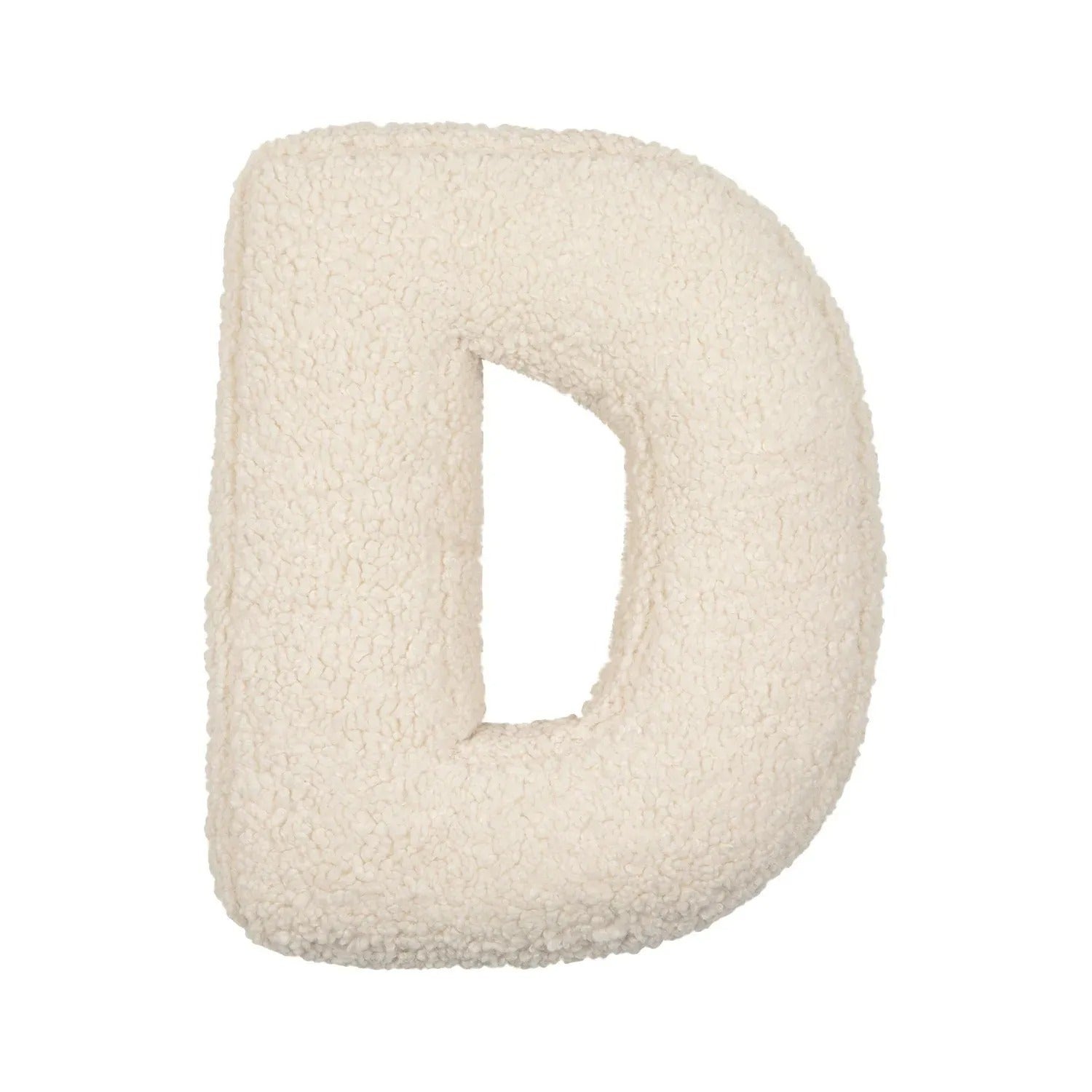 Personalized Soft Plush Letter Pillow - Cozy Decorative Accent for Sofa or Children's Room