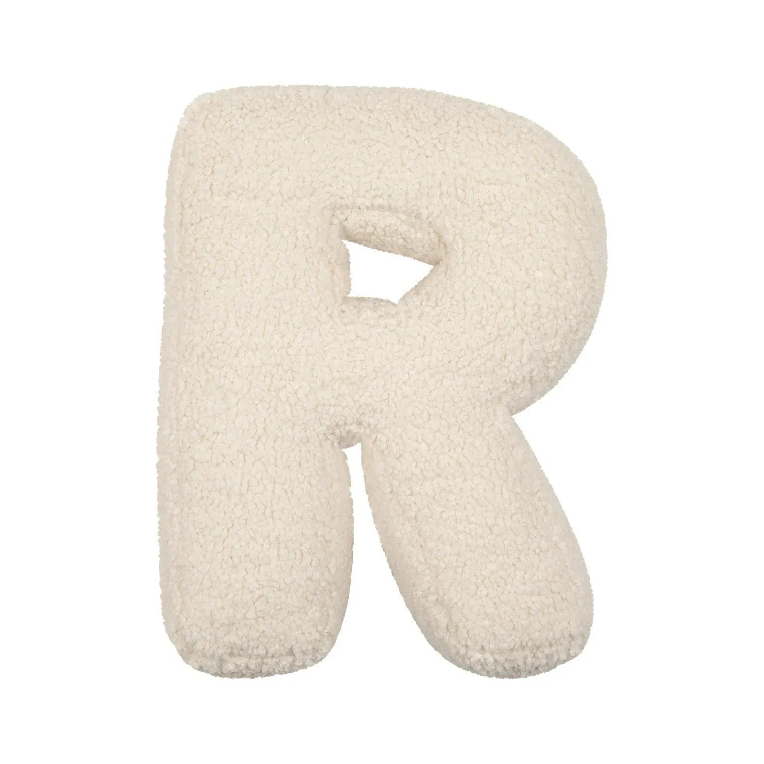 Personalized Soft Plush Letter Pillow - Cozy Decorative Accent for Sofa or Children's Room
