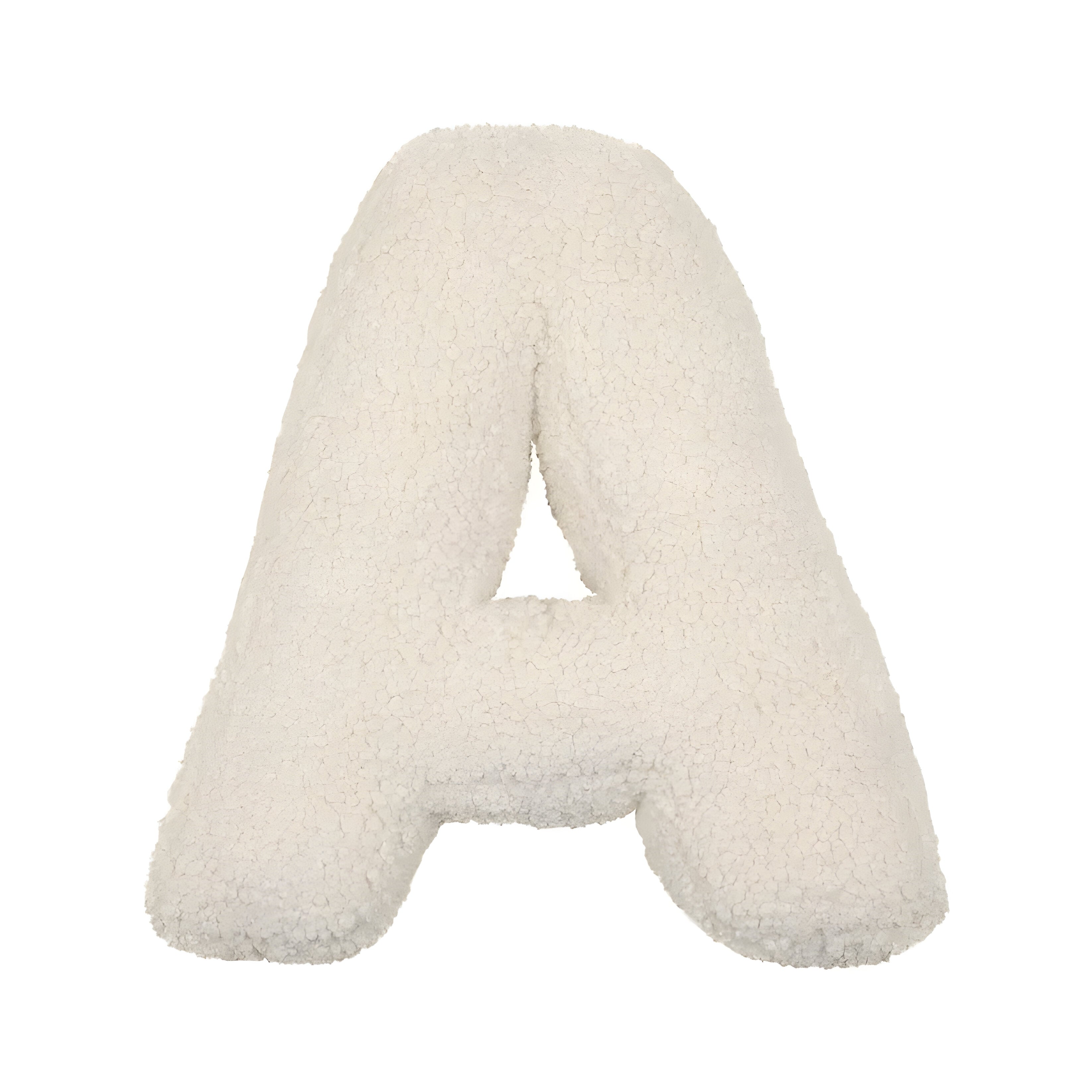 Personalized Soft Plush Letter Pillow - Cozy Decorative Accent for Sofa or Children's Room