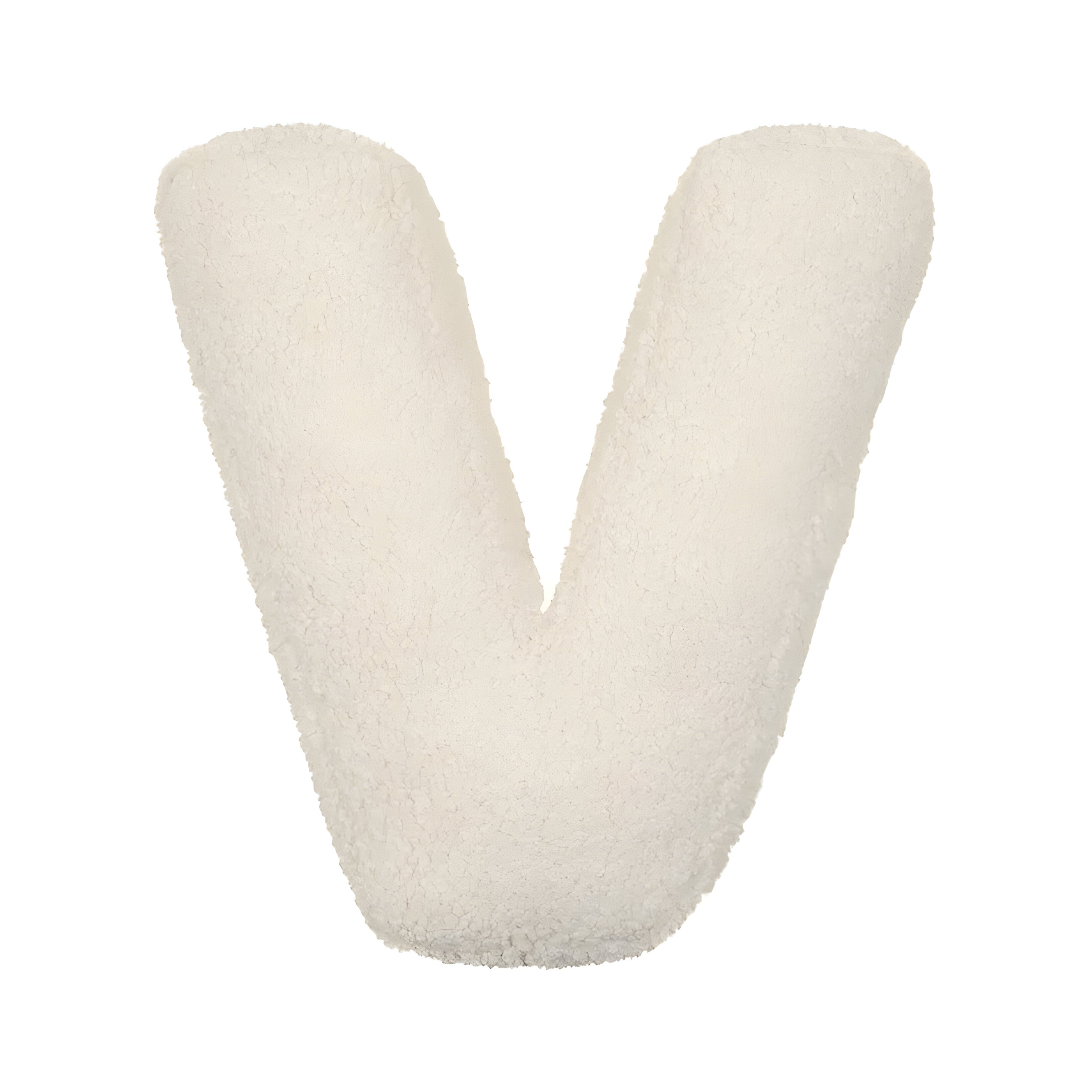 Personalized Soft Plush Letter Pillow - Cozy Decorative Accent for Sofa or Children's Room