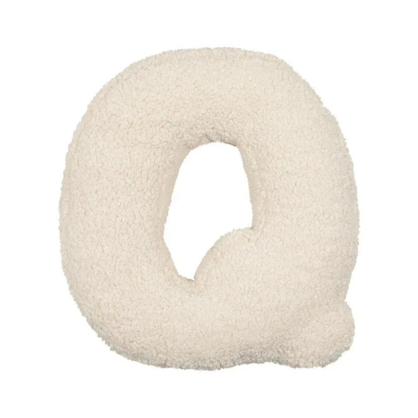 Personalized Soft Plush Letter Pillow - Cozy Decorative Accent for Sofa or Children's Room