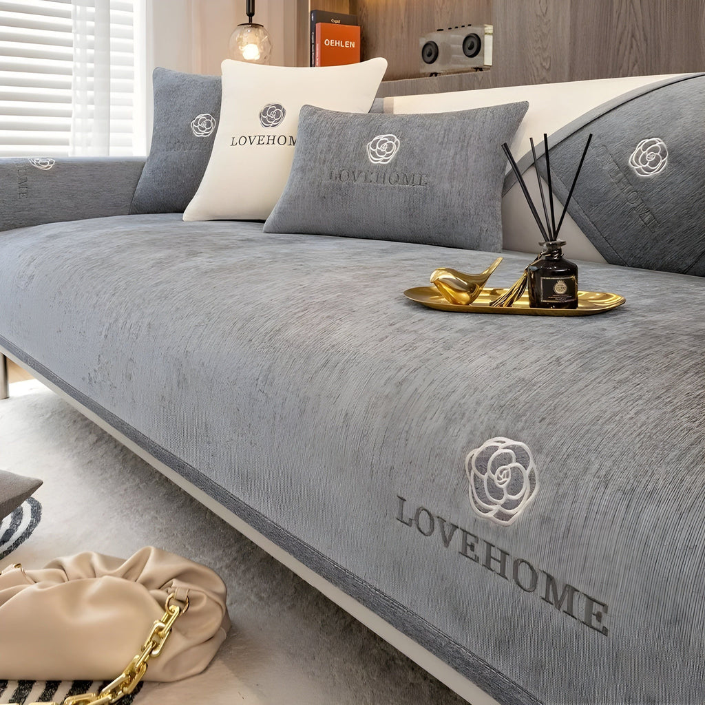 Deluxe Sofa Cover - Modern, Non-Slip Cushion Protector
