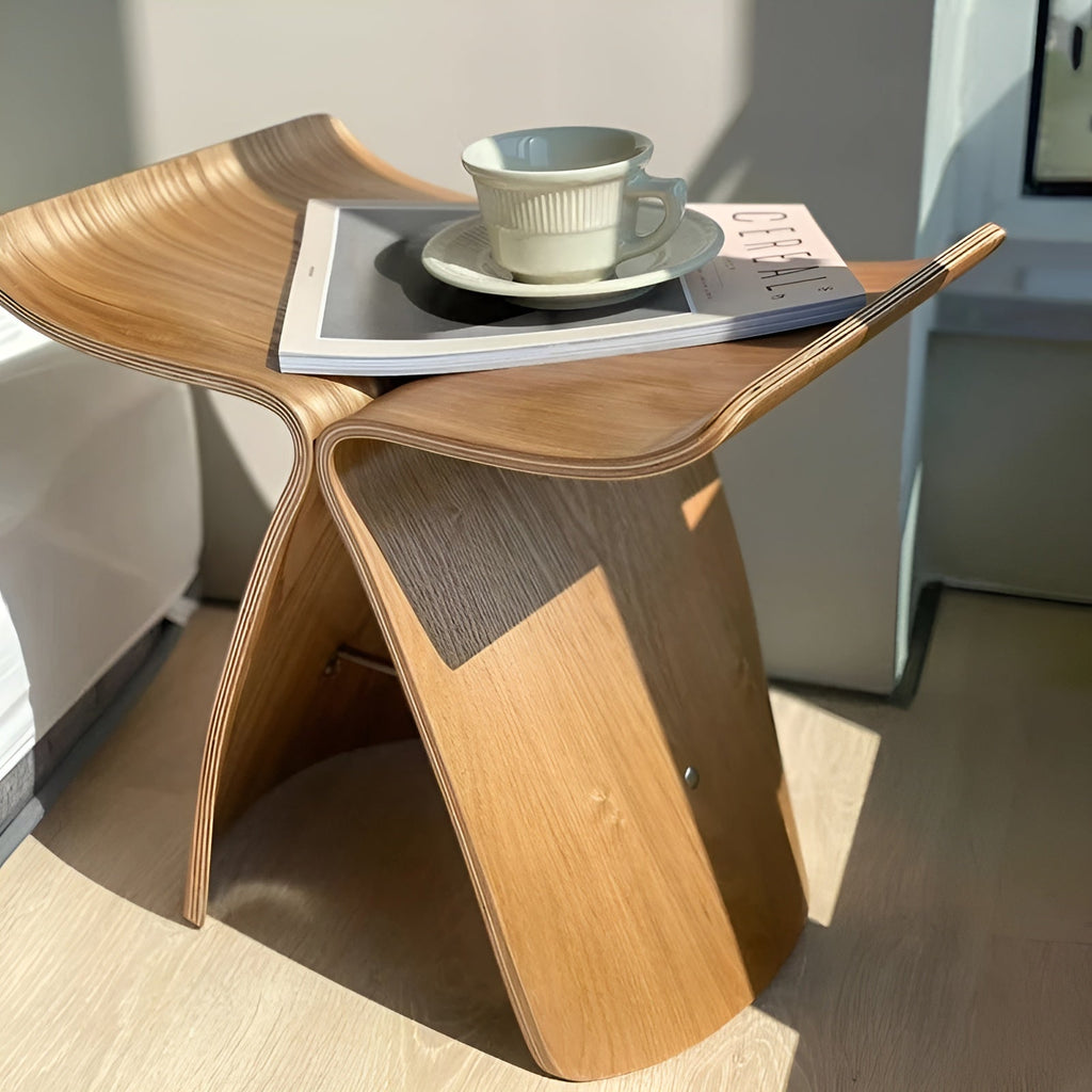 Handcrafted Rustic Solid Wood Bench – Unique Wooden Seating