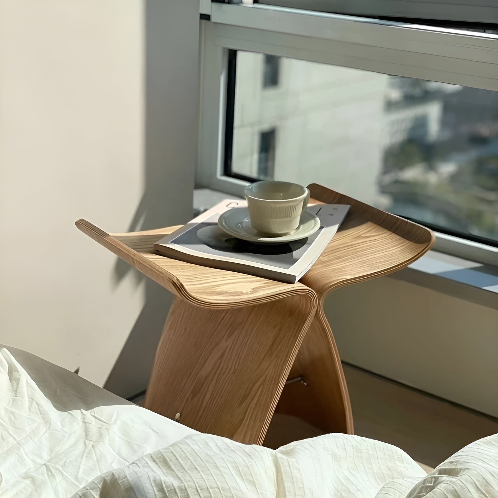 Handcrafted Rustic Solid Wood Bench – Unique Wooden Seating