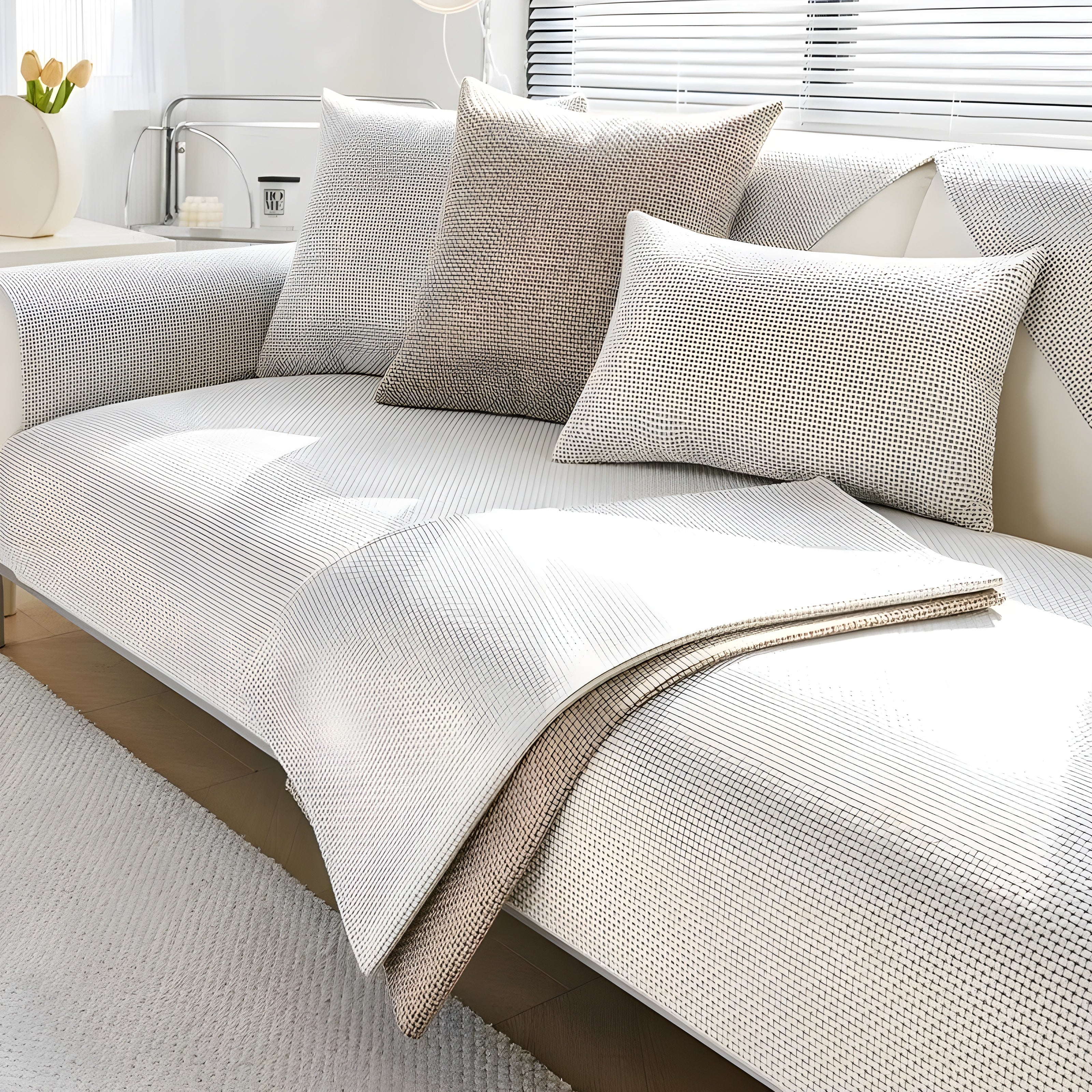 Non-Slip Sofa Cover – High-Quality Cushion Cover for All-Season Use