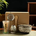 Authentic Matcha Tea Set – 6-Piece Accessory Collection for Traditional Preparation | High-Quality Materials