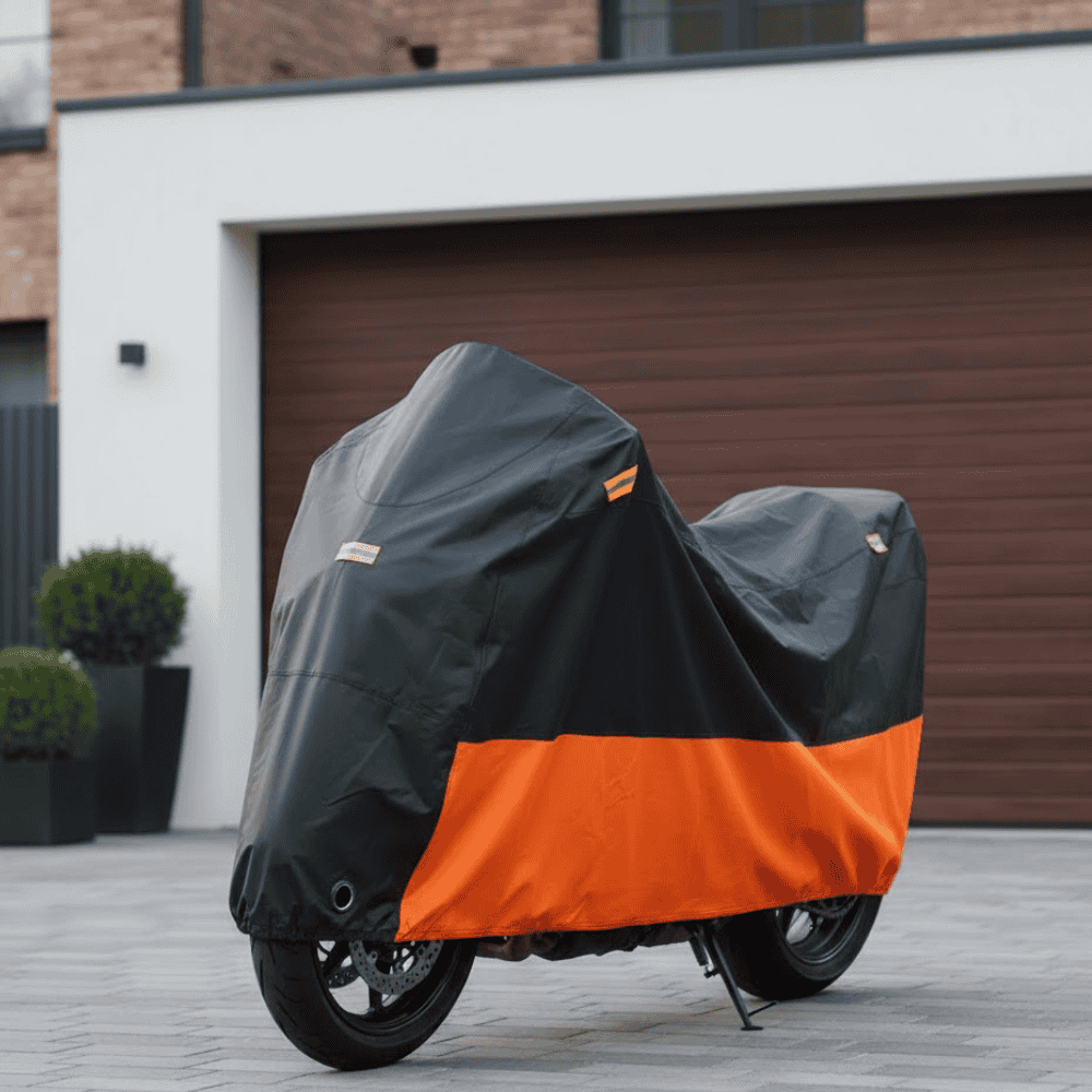 All-Weather Motorcycle Cover with UV Protection