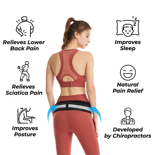 Sciatica Pain Relief Belt - Eases Sciatica and Lower Back Discomfort