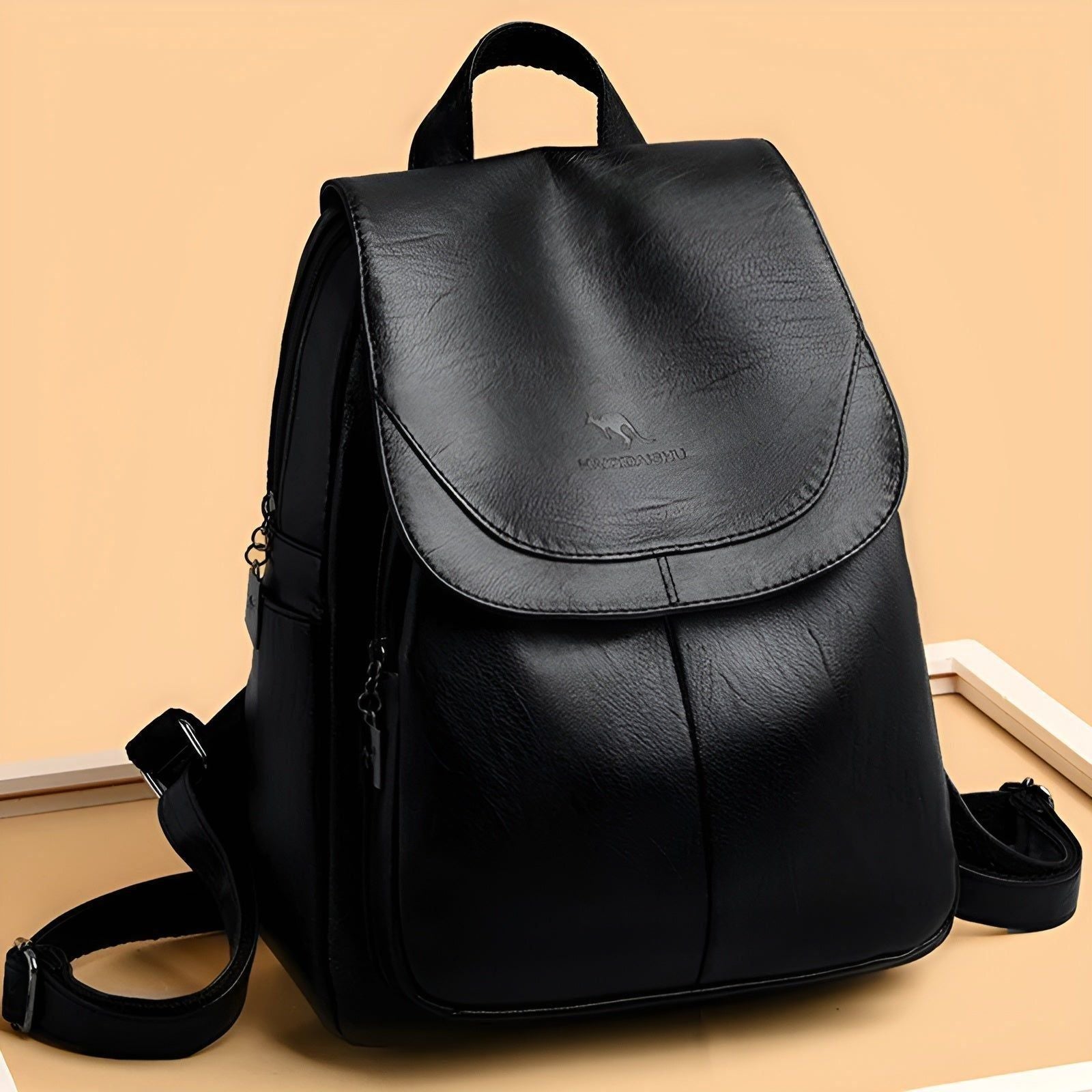 Stylish and Functional Women's Leather Backpack | Perfect for Daily Use and Office