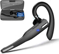 Dual Microphone Wireless Bluetooth 5.1 Noise-Cancelling Trucker Headset/Earpiece