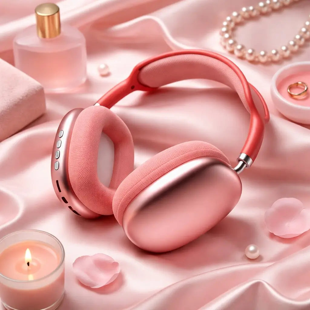 Over-Ear Bluetooth Headphones with Active Noise Cancellation (ANC)