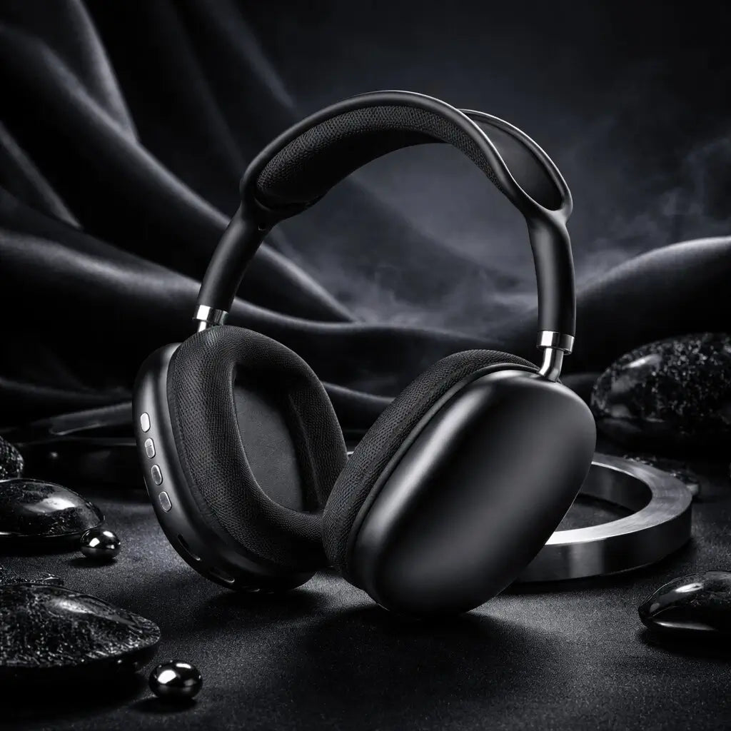 Over-Ear Bluetooth Headphones with Active Noise Cancellation (ANC)