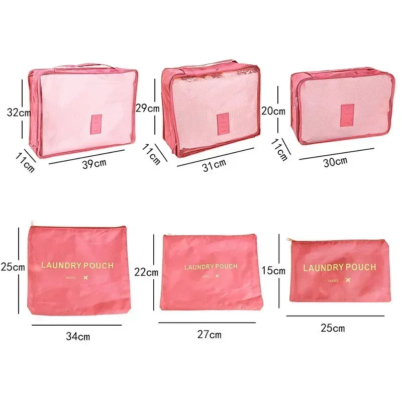 Packing Cubes | Luggage Organizer | Travel Bag Set for Efficient Organization