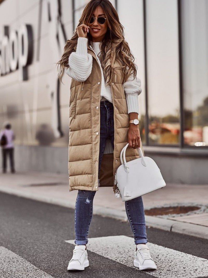 Women's Winter Vest | Long