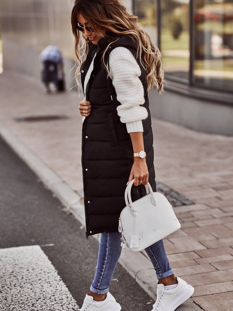 Women's Winter Vest | Long