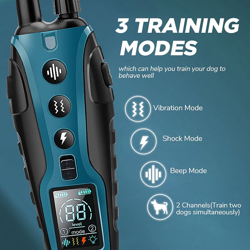 High-Performance Dog Training Collar with 2000-Metre Range