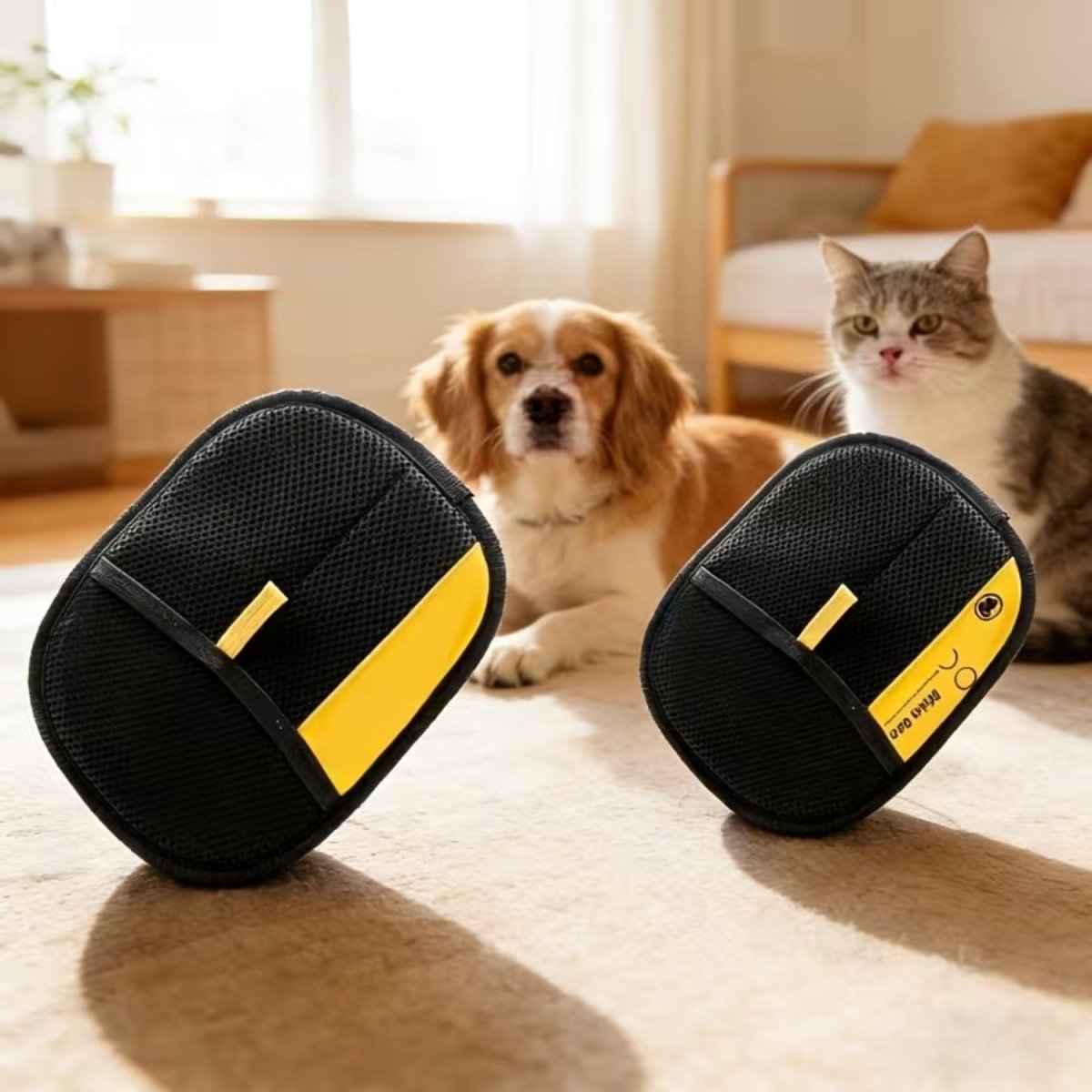 Effective Pet Hair Removal Grooming Gloves