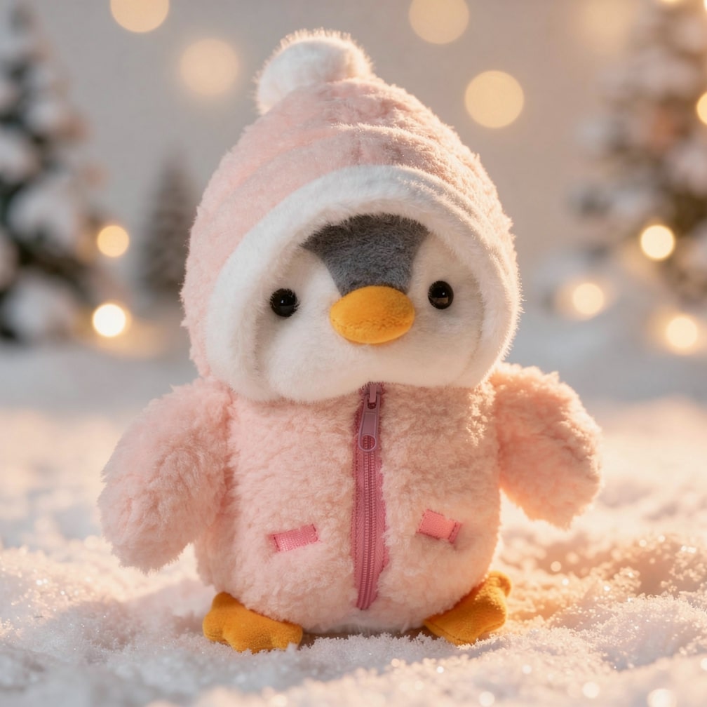 Adorable Penguin Plush Toy | Soft Stuffed Animal for Kids and Infants