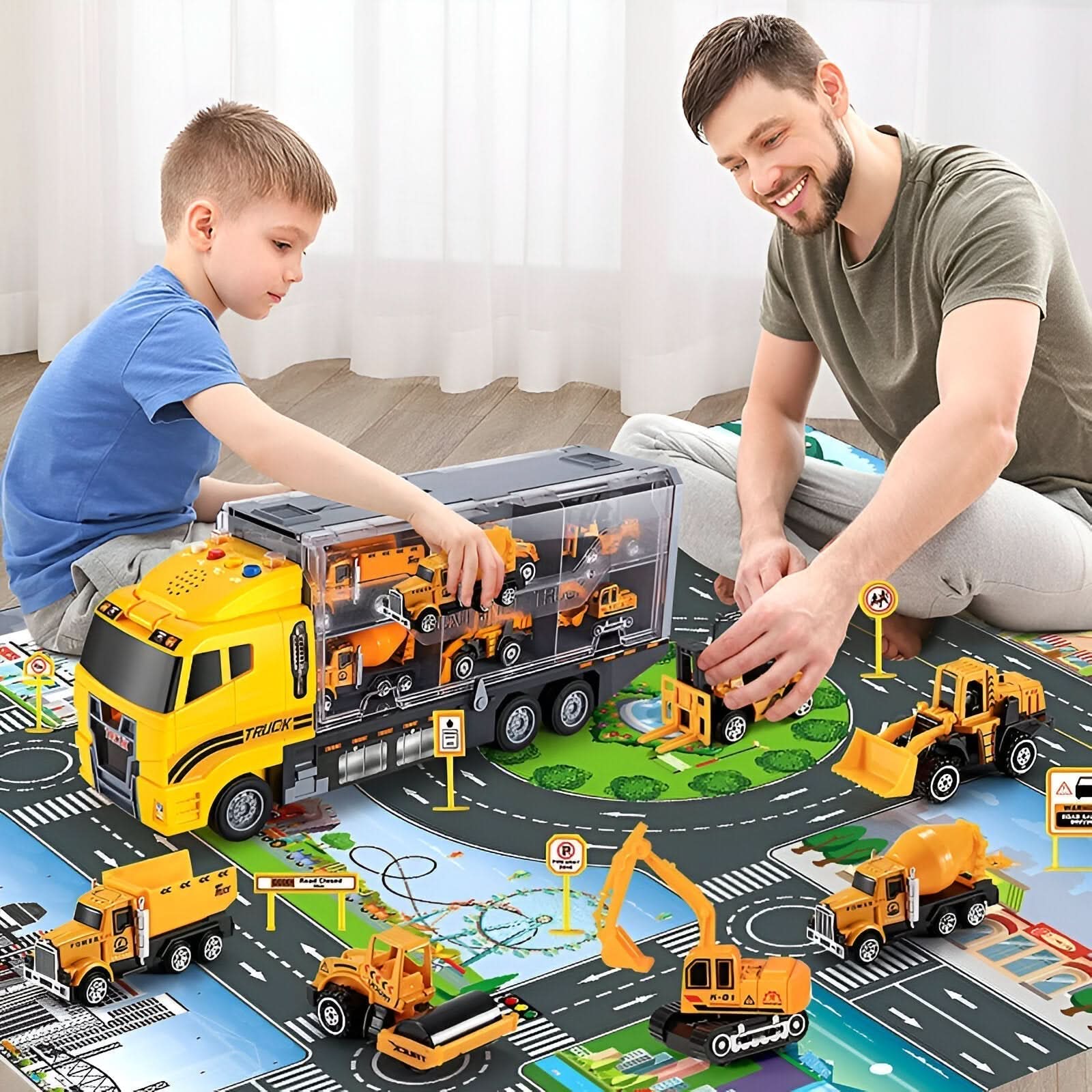 Construction Toy Set for Young Explorers Aged 3 and Up