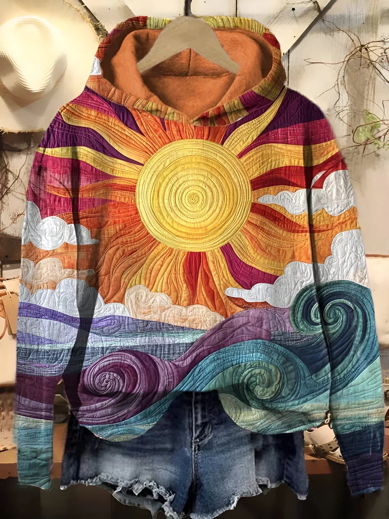 Women's Vintage Hoodie | Print