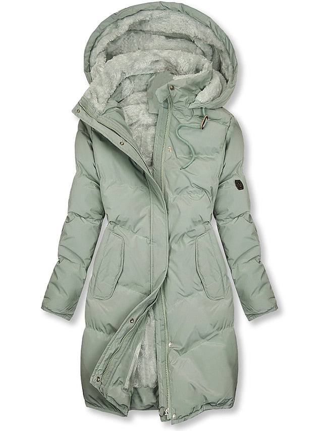 Women's Long Winter Jacket | Warm