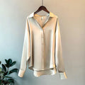Women's Plus Size Casual Blouse | Long Sleeve