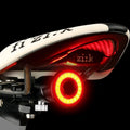 6-Mode Rear and Brake Light for Bicycles and Road Bikes with Battery