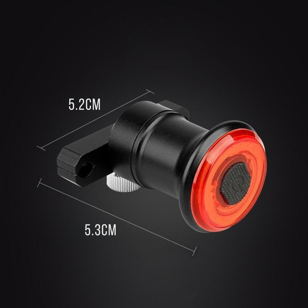 6-Mode Rear and Brake Light for Bicycles and Road Bikes with Battery