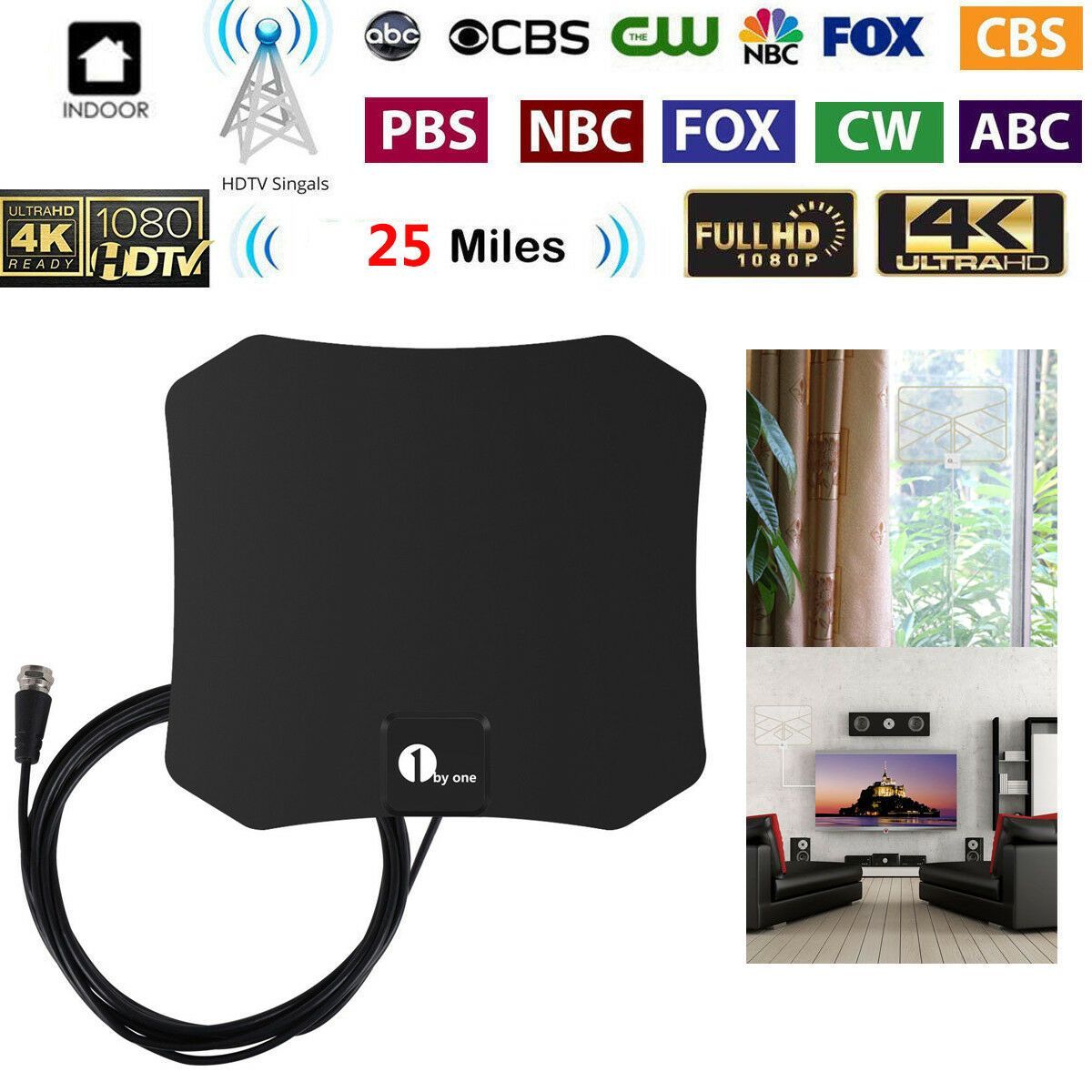 Indoor High-Definition Satellite Antenna
