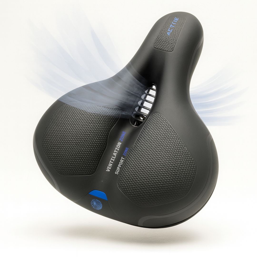 Ergonomic Bicycle Seat for Men and Women with Suspension