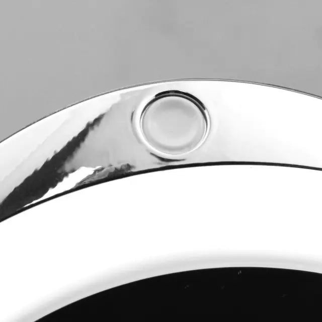 Lighted Round Makeup Mirror with 10x Magnification