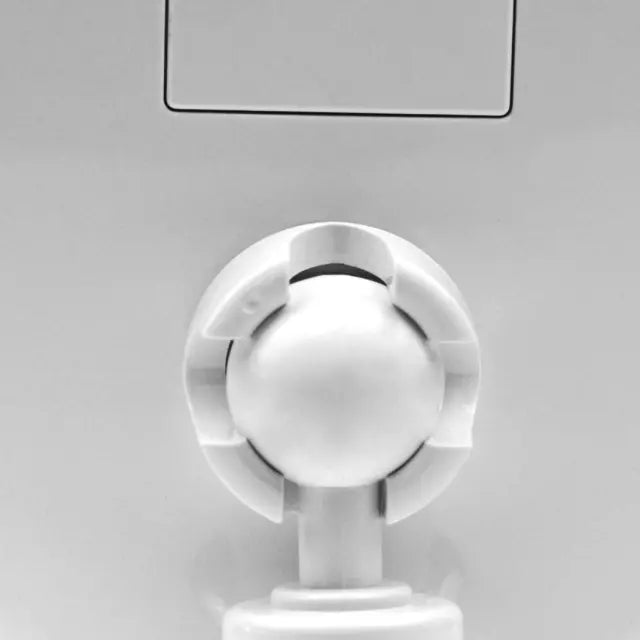 Lighted Round Makeup Mirror with 10x Magnification