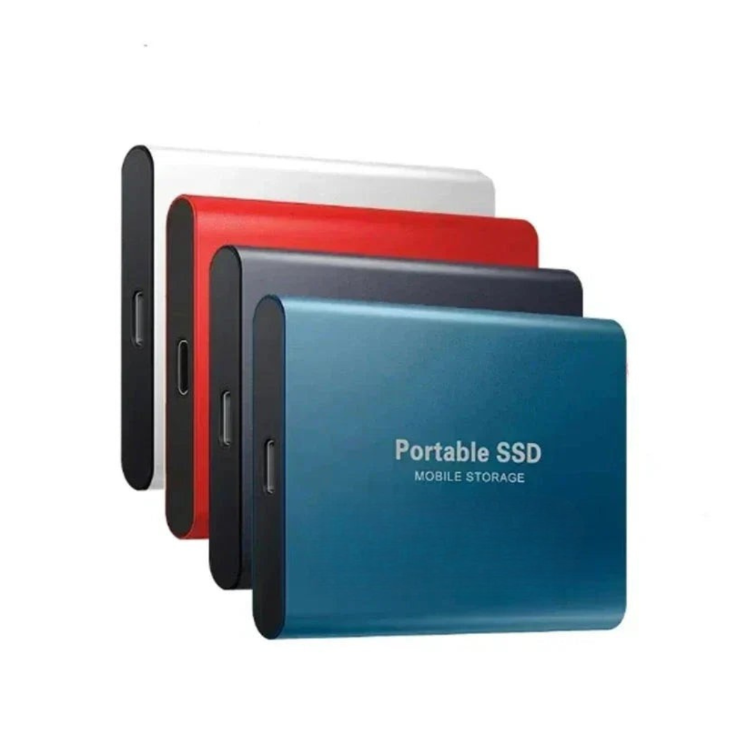 High-Speed External SSD | USB 3.1 Type-C | Up to 1000 MB/s | Capacities: 500 GB, 1 TB, 2 TB | Compact and Shockproof